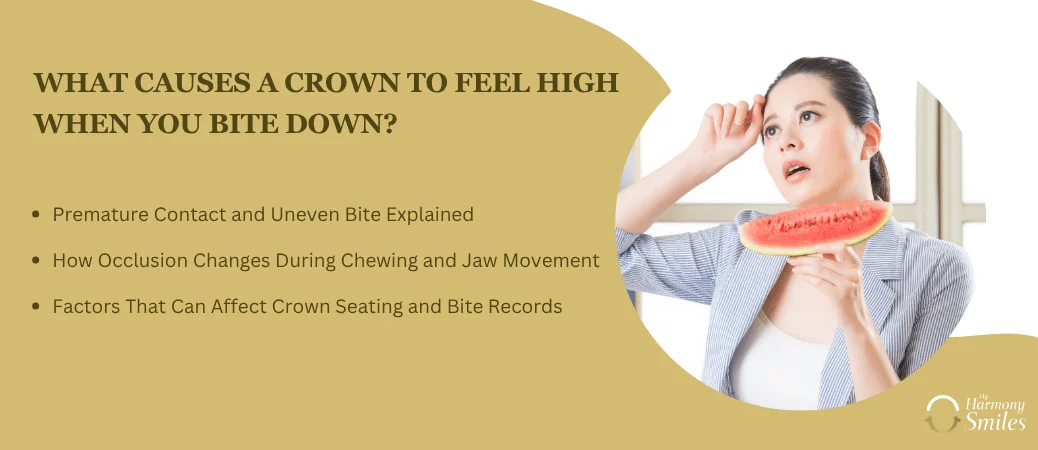 Why Does the Crown Hit First When You Bite